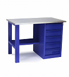 Верстак однотумбовый PROFFI-E 112 Д5 Верстакофф