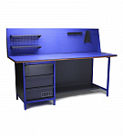 Верстак однотумбовый PROFFI-M 3МД 0ПС2ДЭ Верстакофф