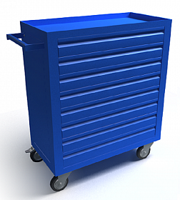 На сайте Трейдимпорт можно недорого купить Тележка инструментальная PROFFI 795.8 RAL. 